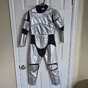 Disney Silver and Black Superhero Costume